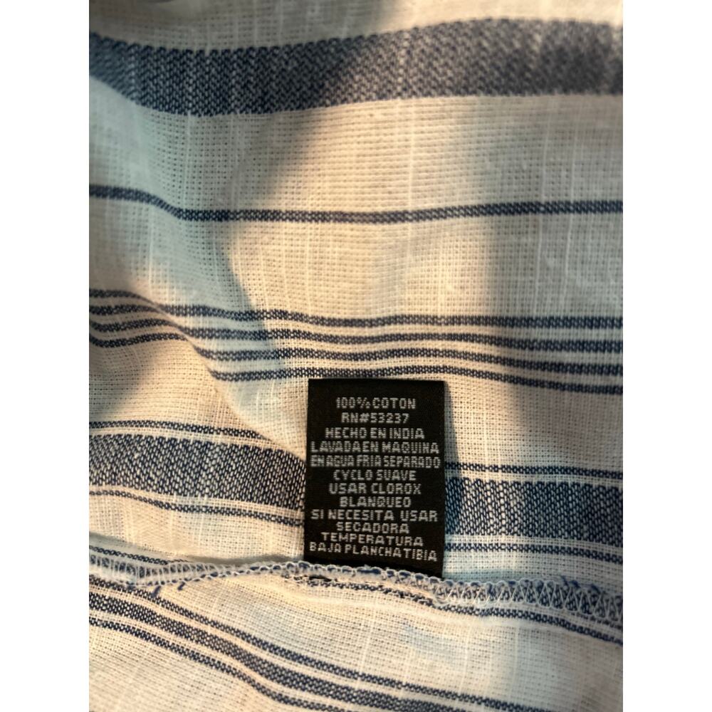 White & blue striped sundress - Picture 6 of 10